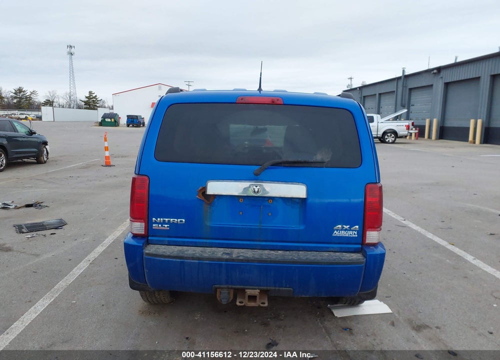 2007 DODGE NITRO SLT/RT VIN: 1D8GU58KX7W678981