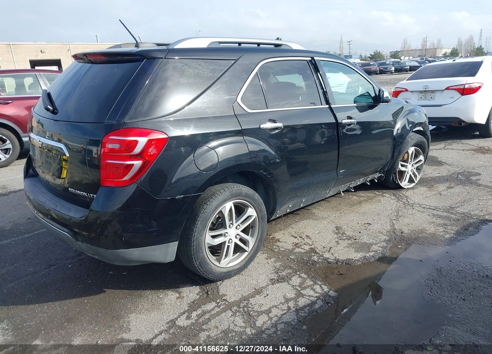 2016 CHEVROLET EQUINOX LTZ VIN: 2GNALDEK9G6317345