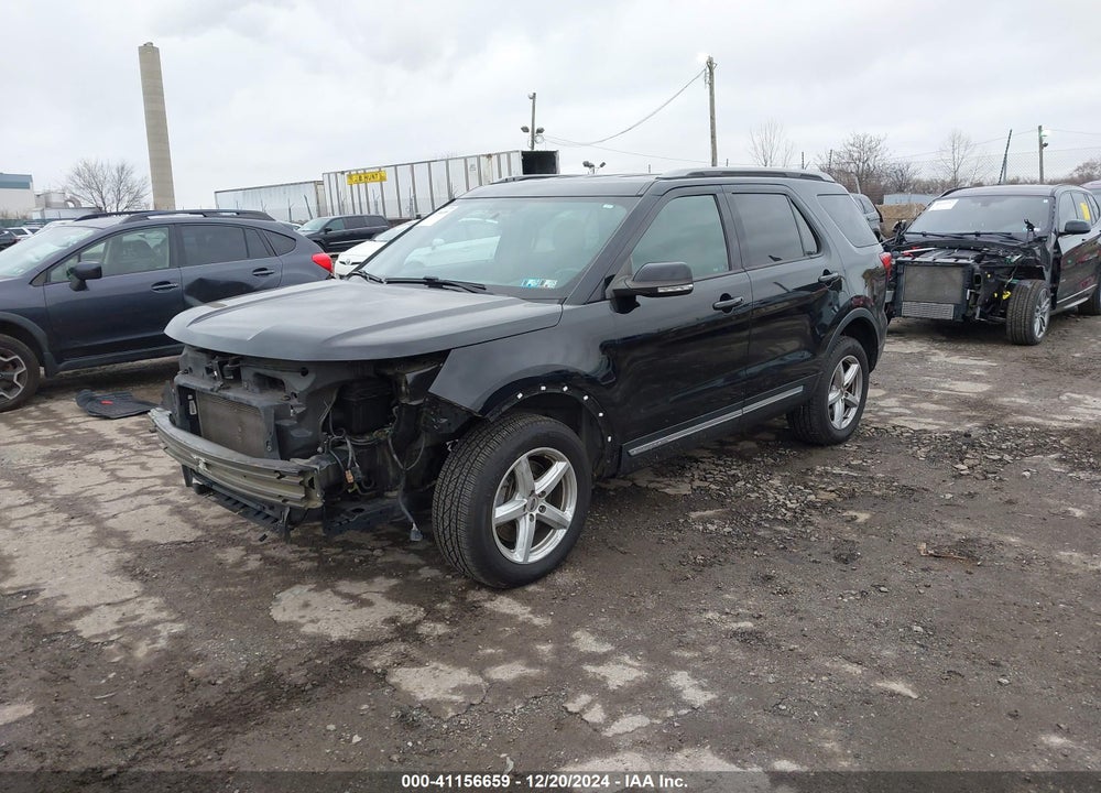 2017 FORD EXPLORER XLT VIN: 1FM5K8D83HGD47688