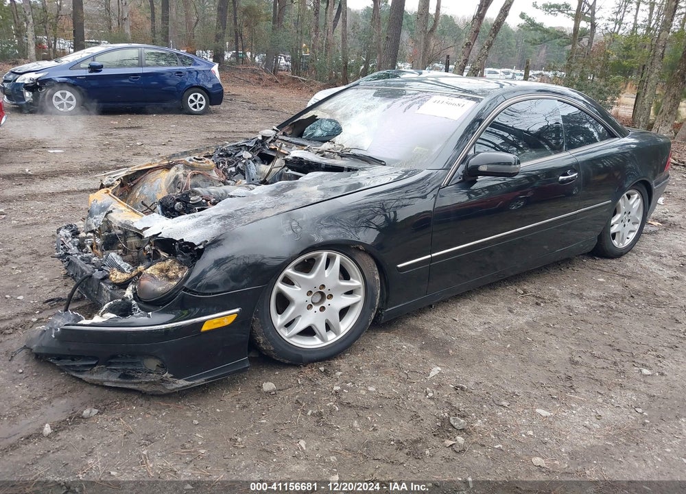 2002 MERCEDES-BENZ CL 500 VIN: WDBPJ75J22A030523