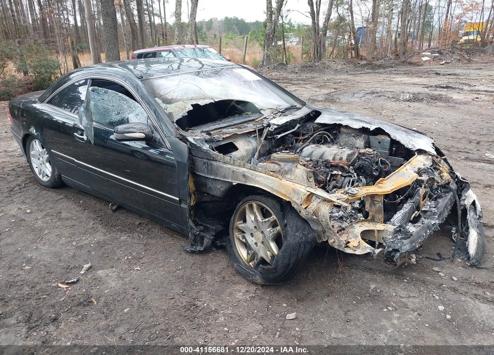 2002 MERCEDES-BENZ CL 500 VIN: WDBPJ75J22A030523