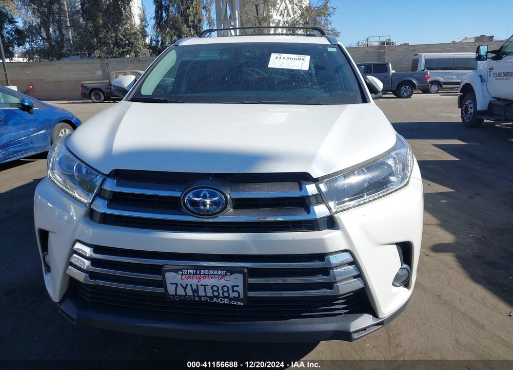 2017 TOYOTA HIGHLANDER HYBRID LIMITED VIN: 5TDDGRFH7HS028806
