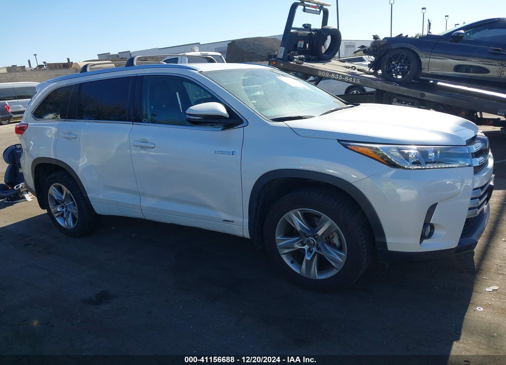 2017 TOYOTA HIGHLANDER HYBRID LIMITED VIN: 5TDDGRFH7HS028806