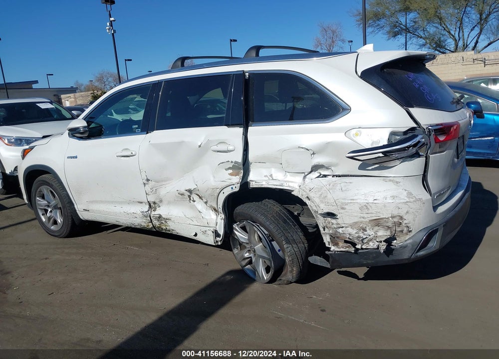 2017 TOYOTA HIGHLANDER HYBRID LIMITED VIN: 5TDDGRFH7HS028806
