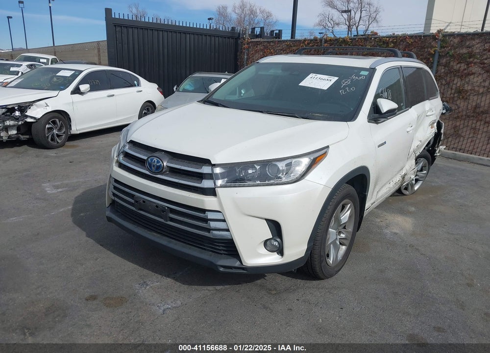 2017 TOYOTA HIGHLANDER HYBRID LIMITED VIN: 5TDDGRFH7HS028806