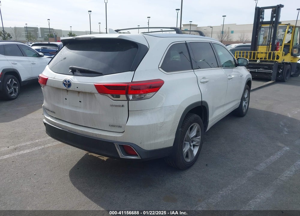 2017 TOYOTA HIGHLANDER HYBRID LIMITED VIN: 5TDDGRFH7HS028806