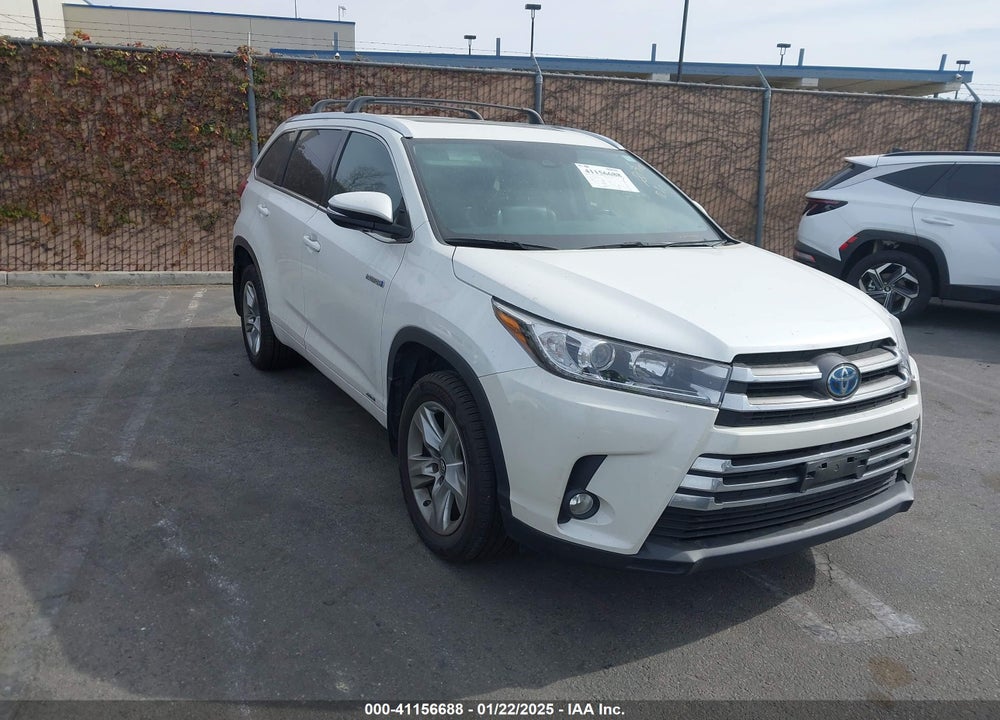 2017 TOYOTA HIGHLANDER HYBRID LIMITED VIN: 5TDDGRFH7HS028806