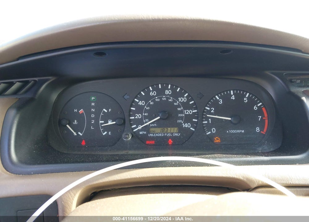 1999 TOYOTA CAMRY LE V6 VIN: 4T1BF22KXXU077443