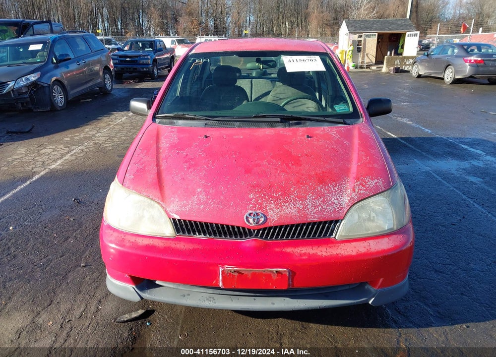 2001 TOYOTA ECHO VIN: JTDBT123X10119219