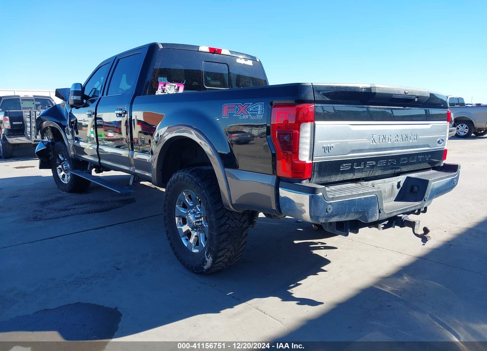 2018 FORD F-250 KING RANCH VIN: 1FT7W2BT0JEB68743