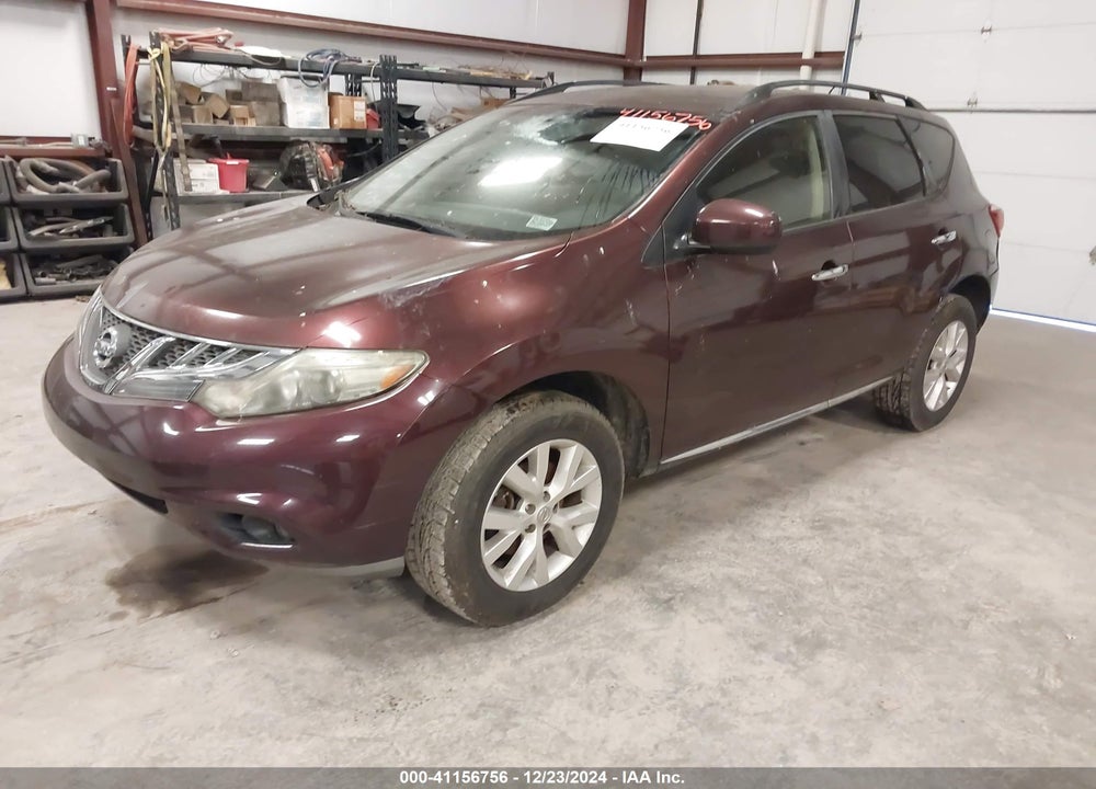 2013 NISSAN MURANO VIN: JN8AZ1MW0DW315659