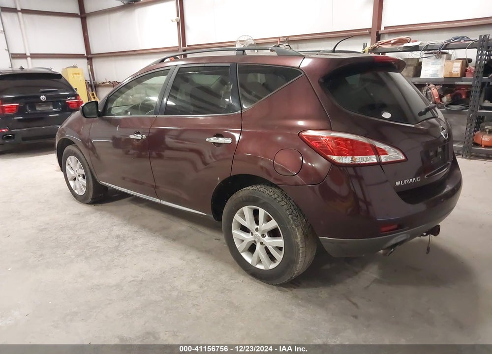2013 NISSAN MURANO VIN: JN8AZ1MW0DW315659