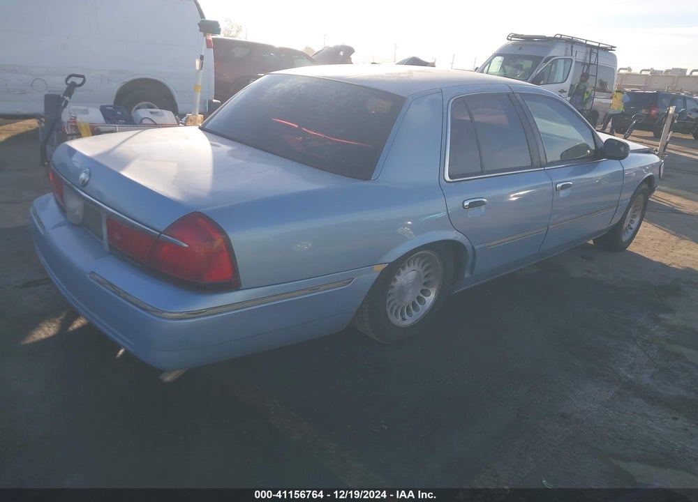 2000 MERCURY GRAND MARQUIS LS VIN: 2MEFM75W4YX668321