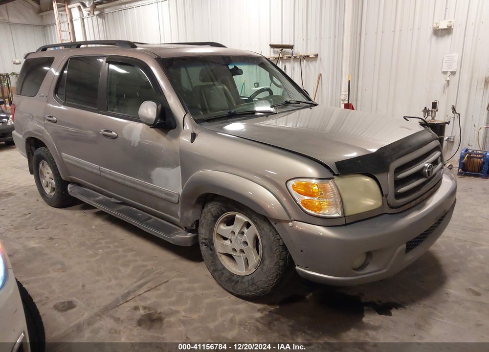 2002 TOYOTA SEQUOIA LIMITED V8 VIN: 5TDBT48A72S079090
