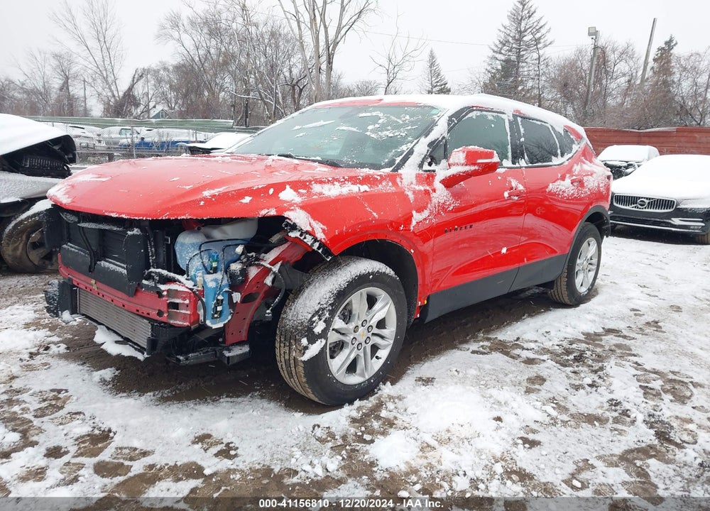 2022 CHEVROLET BLAZER FWD 2LT VIN: 3GNKBCR41NS132122