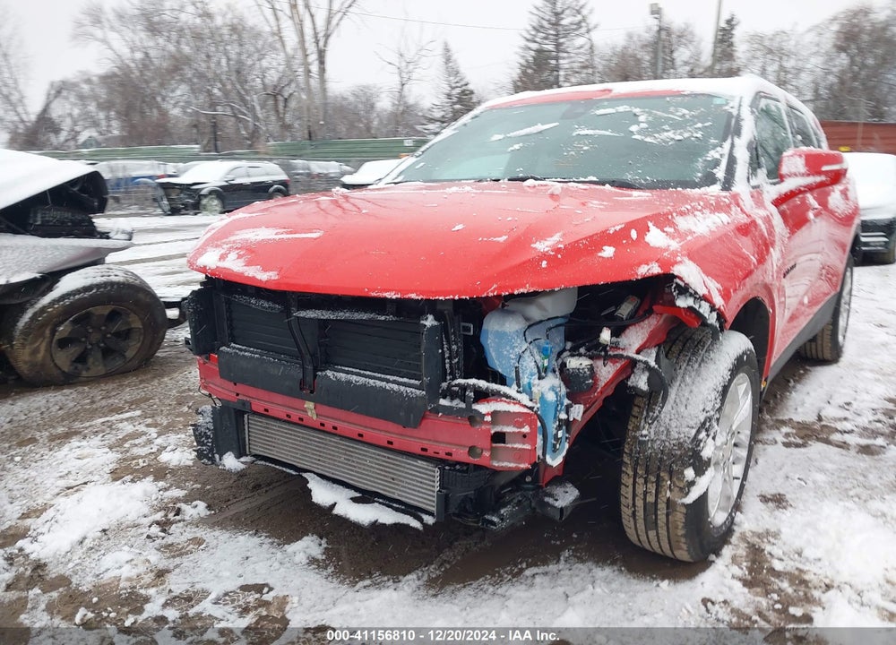 2022 CHEVROLET BLAZER FWD 2LT VIN: 3GNKBCR41NS132122