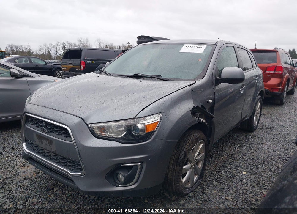 2015 MITSUBISHI OUTLANDER SPORT ES VIN: 4A4AP3AU2FE047022