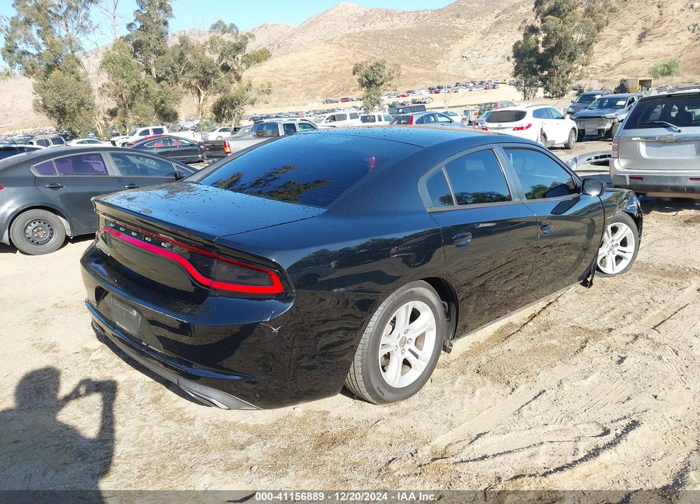 2016 DODGE CHARGER SE VIN: 2C3CDXBG4GH180548