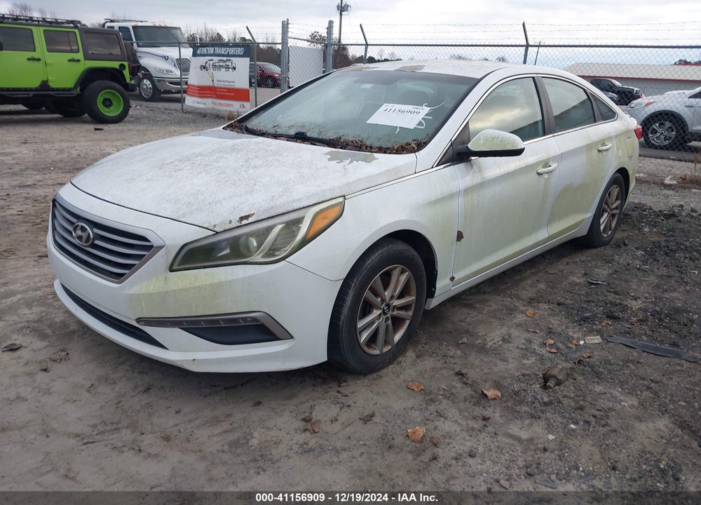 2015 HYUNDAI SONATA SE VIN: 5NPE24AF3FH177535