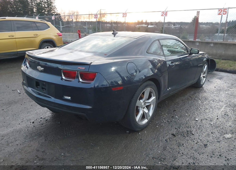 2010 CHEVROLET CAMARO 2LT VIN: 2G1FC1EV8A9130281