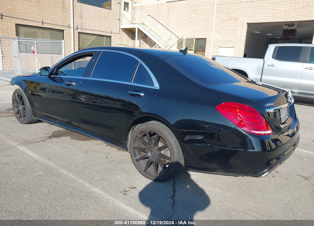 2015 MERCEDES-BENZ S 550 VIN: WDDUG8CB0FA140115
