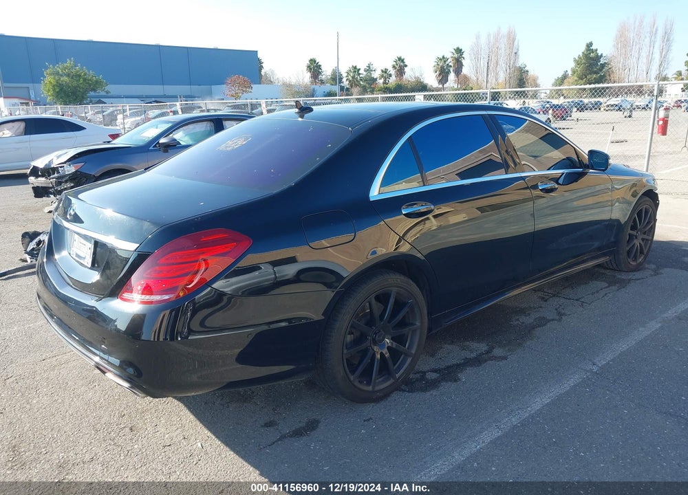 2015 MERCEDES-BENZ S 550 VIN: WDDUG8CB0FA140115