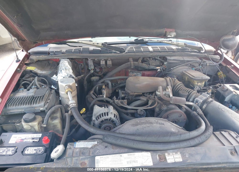 1997 CHEVROLET BLAZER LS VIN: 1GNDT13W2VK123350