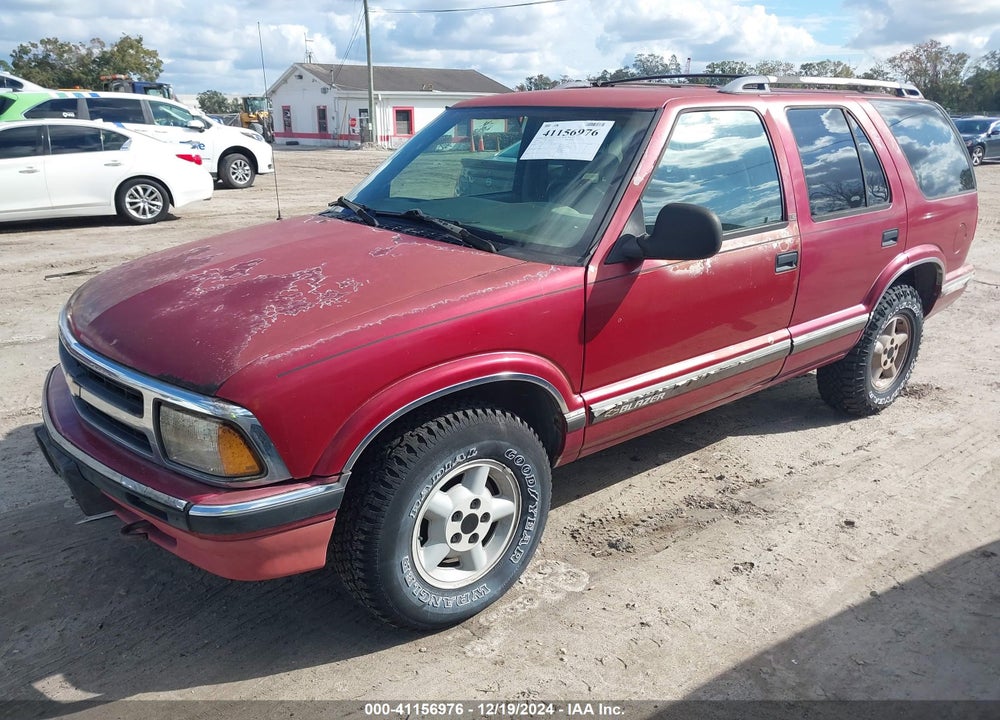1997 CHEVROLET BLAZER LS VIN: 1GNDT13W2VK123350