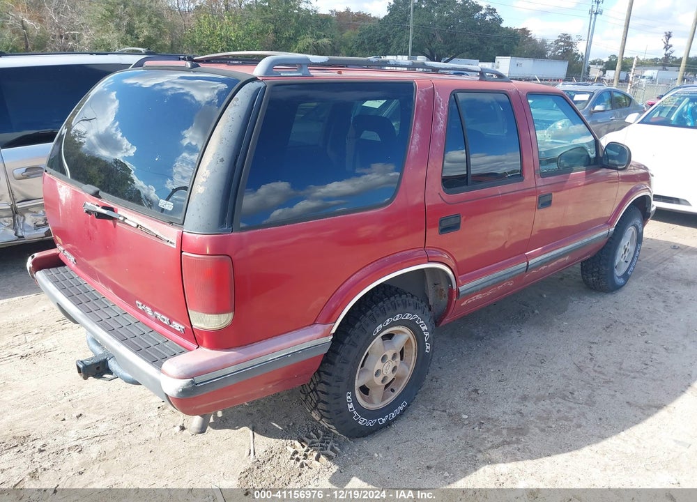 1997 CHEVROLET BLAZER LS VIN: 1GNDT13W2VK123350