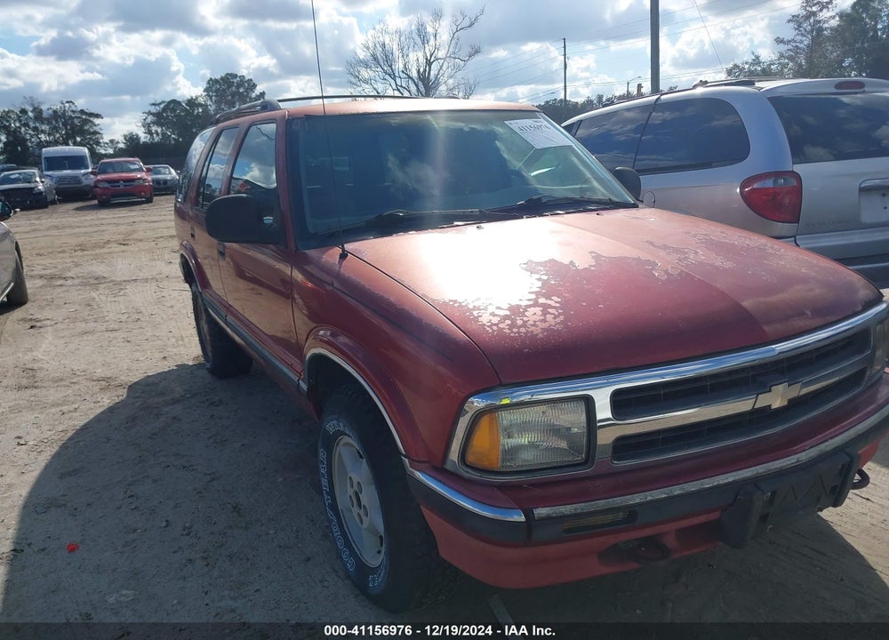 1997 CHEVROLET BLAZER LS VIN: 1GNDT13W2VK123350