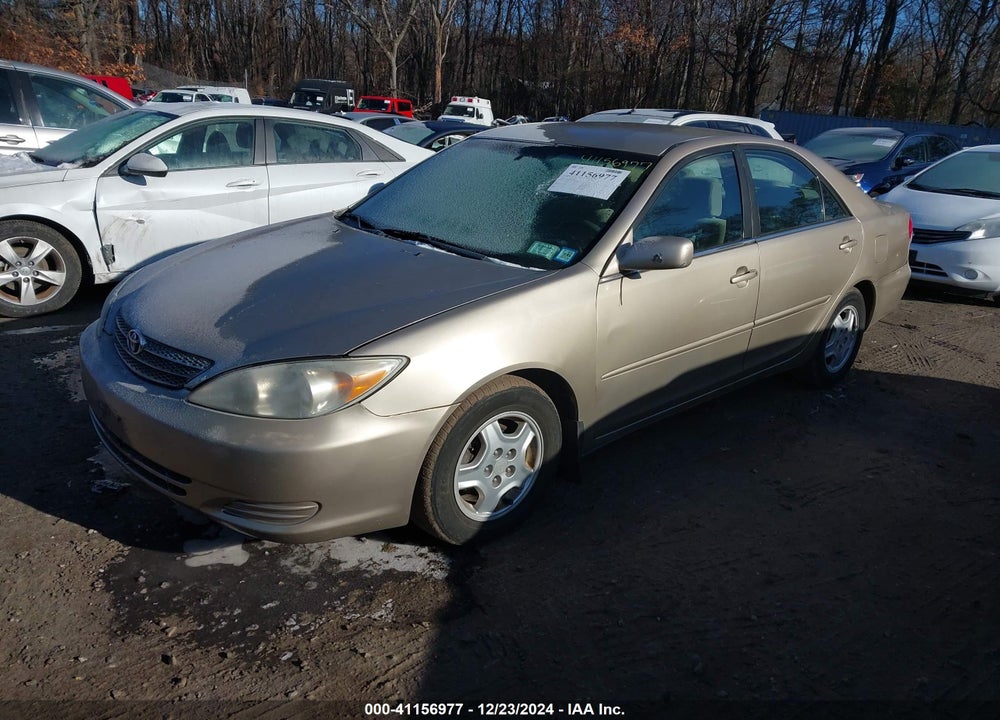 2002 TOYOTA CAMRY LE V6 VIN: 4T1BF32K22U027456