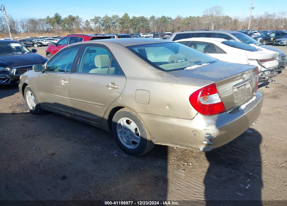 2002 TOYOTA CAMRY LE V6 VIN: 4T1BF32K22U027456
