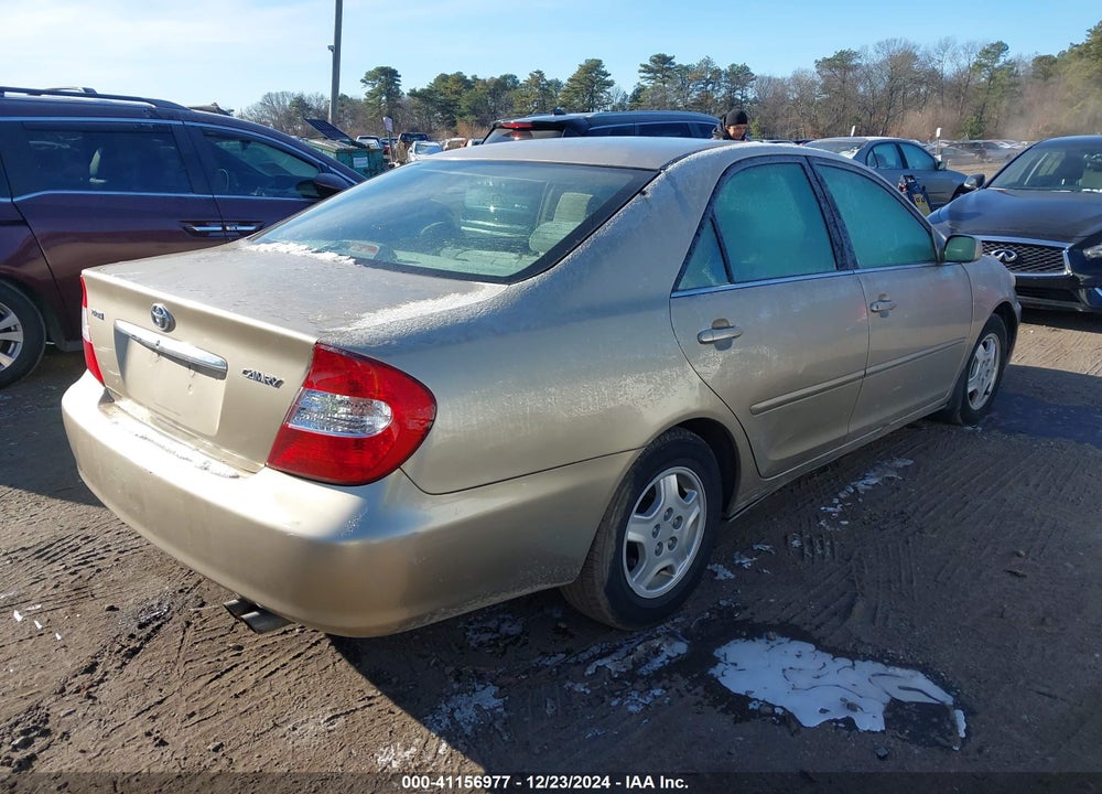 2002 TOYOTA CAMRY LE V6 VIN: 4T1BF32K22U027456