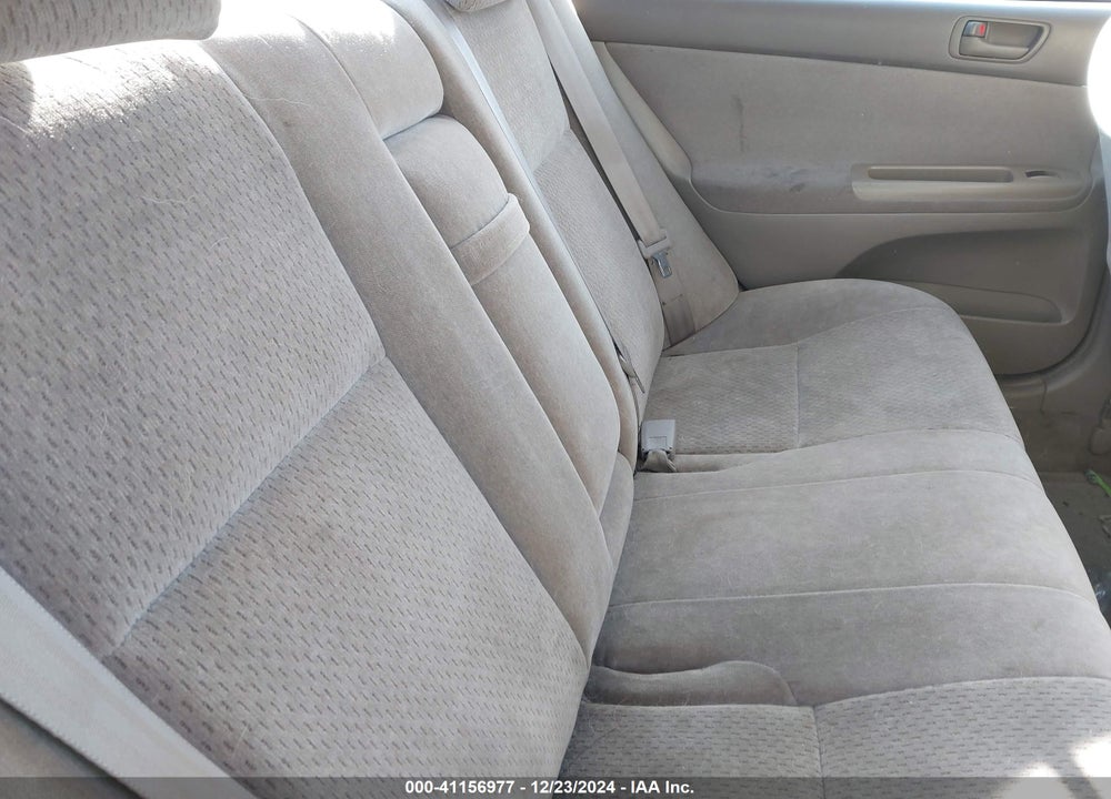 2002 TOYOTA CAMRY LE V6 VIN: 4T1BF32K22U027456
