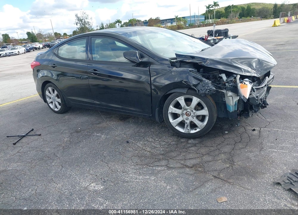 2013 HYUNDAI ELANTRA LIMITED VIN: 5NPDH4AE3DH317775