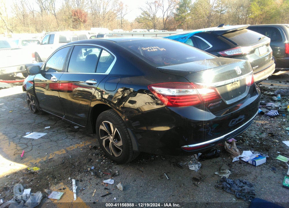2017 HONDA ACCORD LX VIN: 1HGCR2F33HA154743