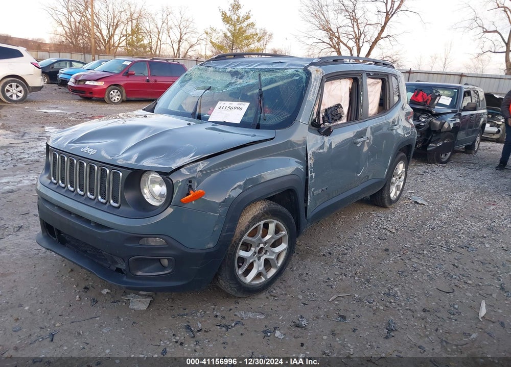 2018 JEEP RENEGADE LATITUDE FWD VIN: ZACCJABB8JPH63684