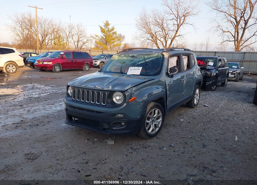 2018 JEEP RENEGADE LATITUDE FWD VIN: ZACCJABB8JPH63684