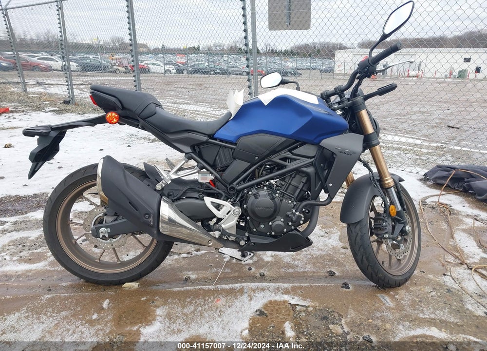 2021 HONDA CBF300 NA VIN: MLHNC5559M5100571
