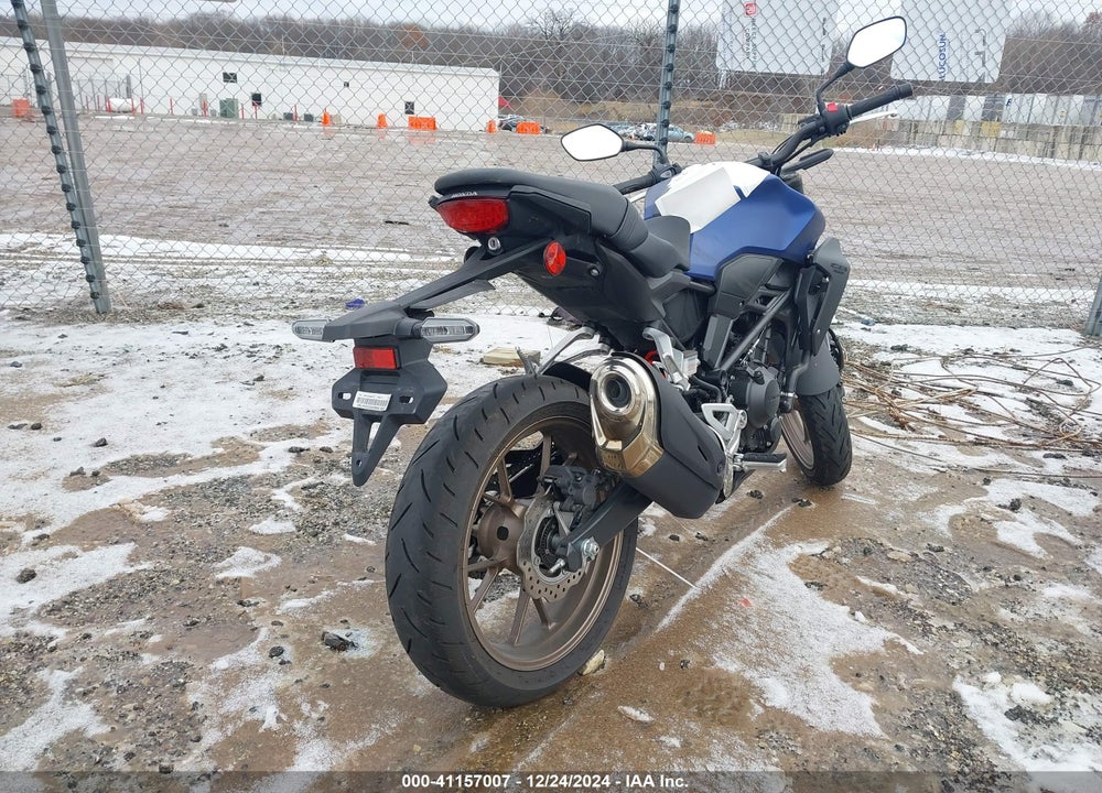 2021 HONDA CBF300 NA VIN: MLHNC5559M5100571