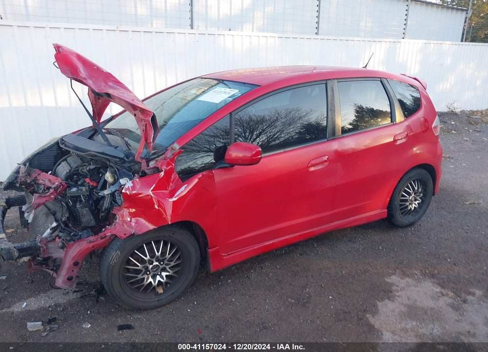 2012 HONDA FIT SPORT VIN: JHMGE8H5XCC016772