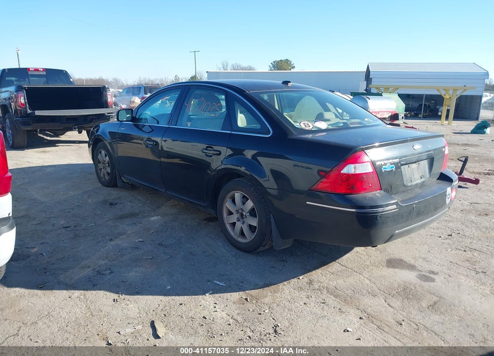 2007 FORD FIVE HUNDRED SEL VIN: 1FAFP24117G120756