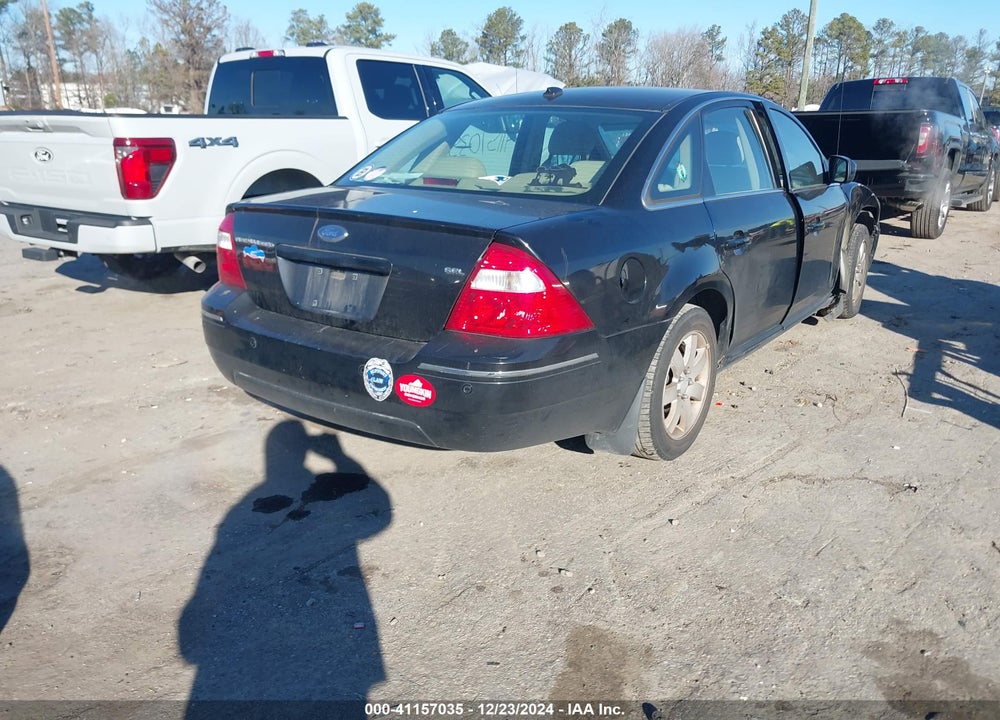 2007 FORD FIVE HUNDRED SEL VIN: 1FAFP24117G120756