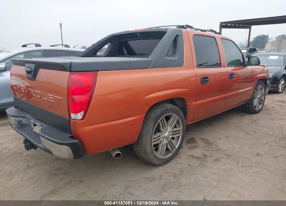 2004 CHEVROLET AVALANCHE 1500 VIN: 3GNEC12T94G229859