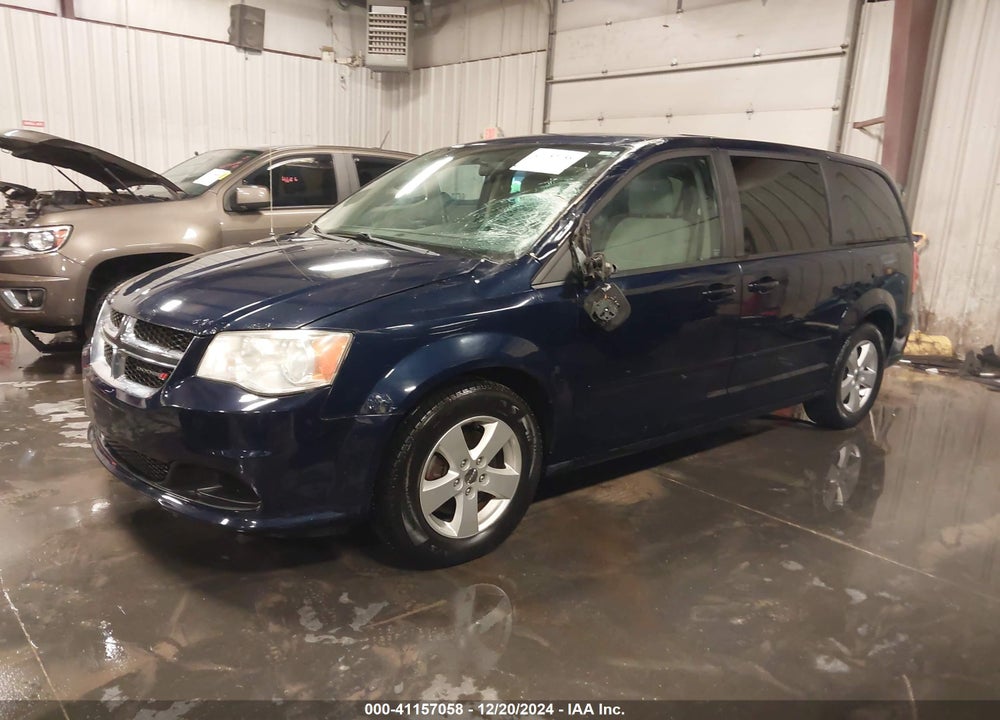 2013 DODGE GRAND CARAVAN SE VIN: 2C4RDGBGXDR727477