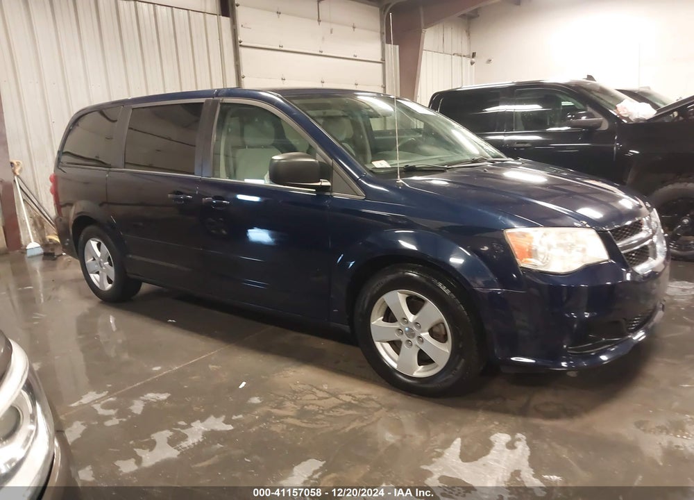 2013 DODGE GRAND CARAVAN SE VIN: 2C4RDGBGXDR727477