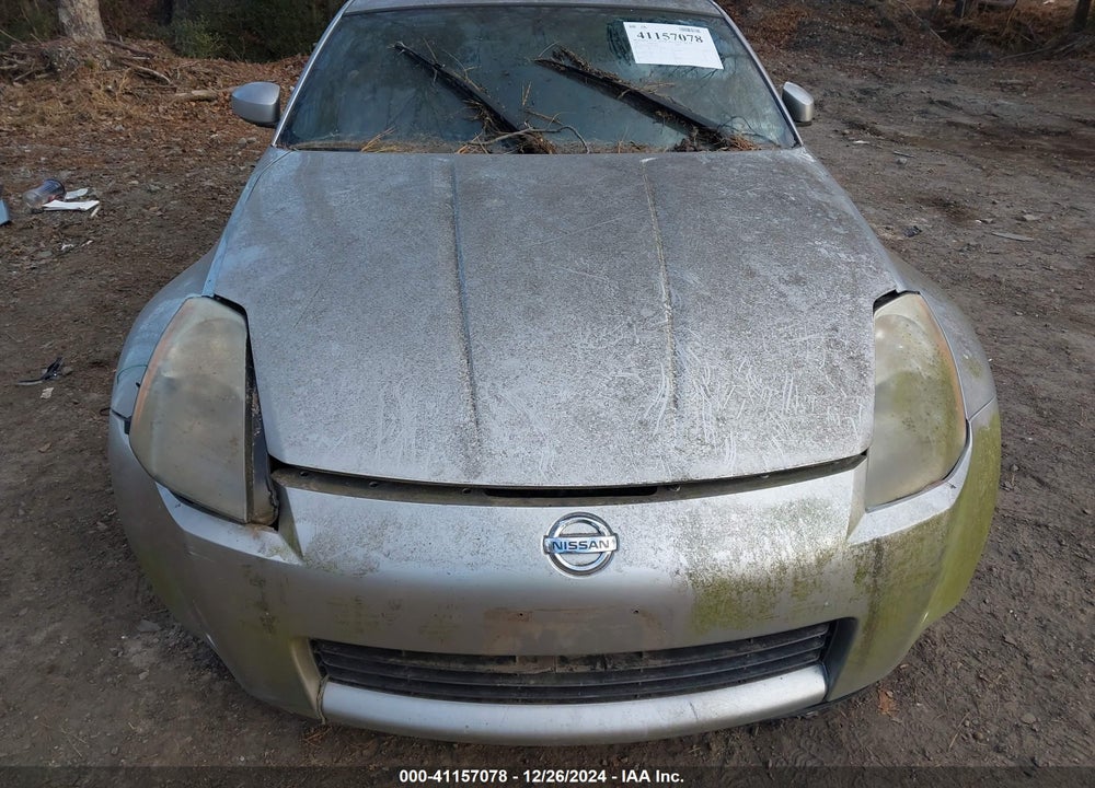 2003 NISSAN 350Z VIN: JN1AZ34D13T107878