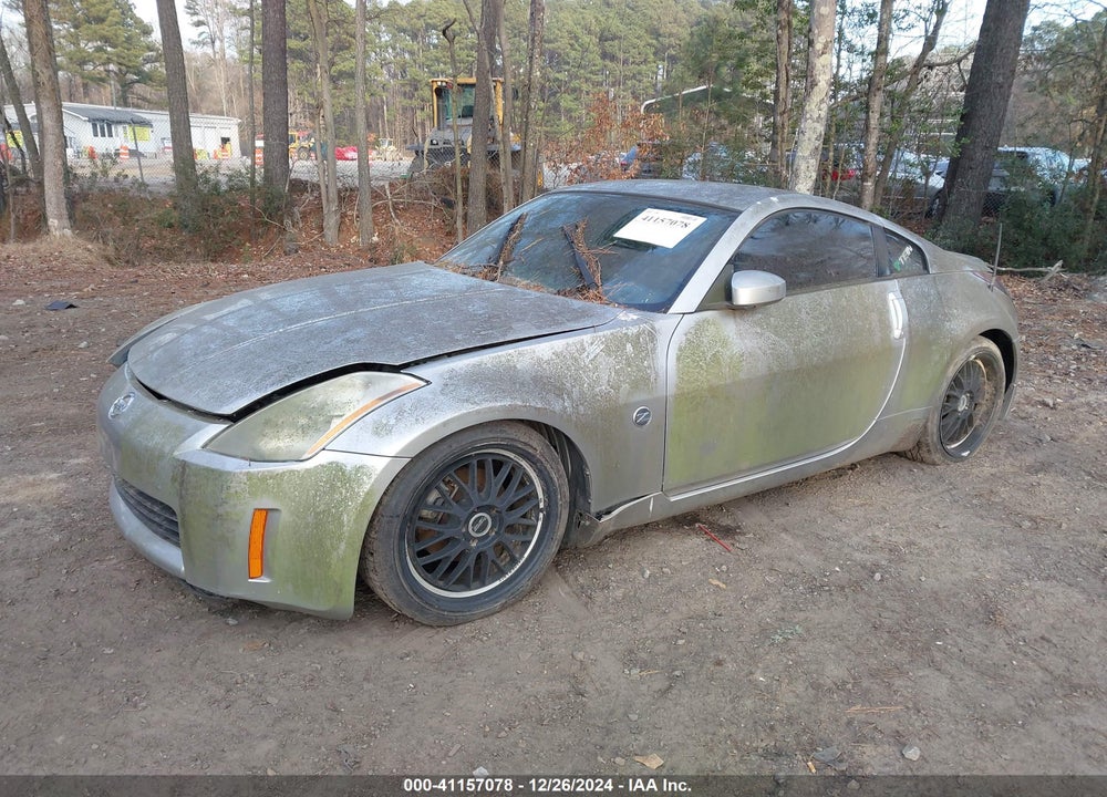 2003 NISSAN 350Z VIN: JN1AZ34D13T107878