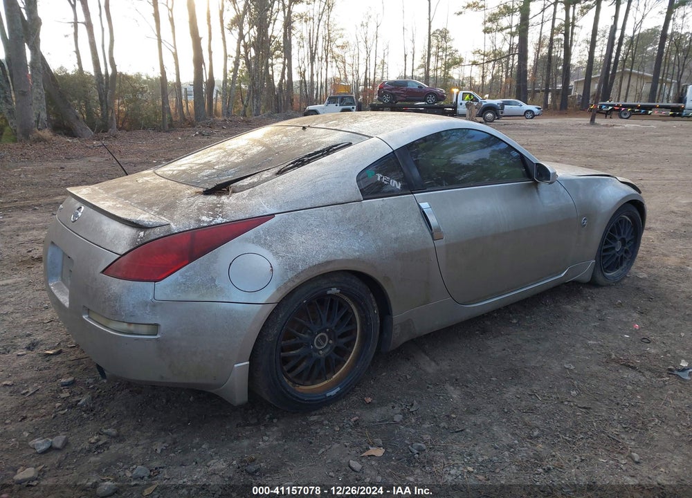 2003 NISSAN 350Z VIN: JN1AZ34D13T107878