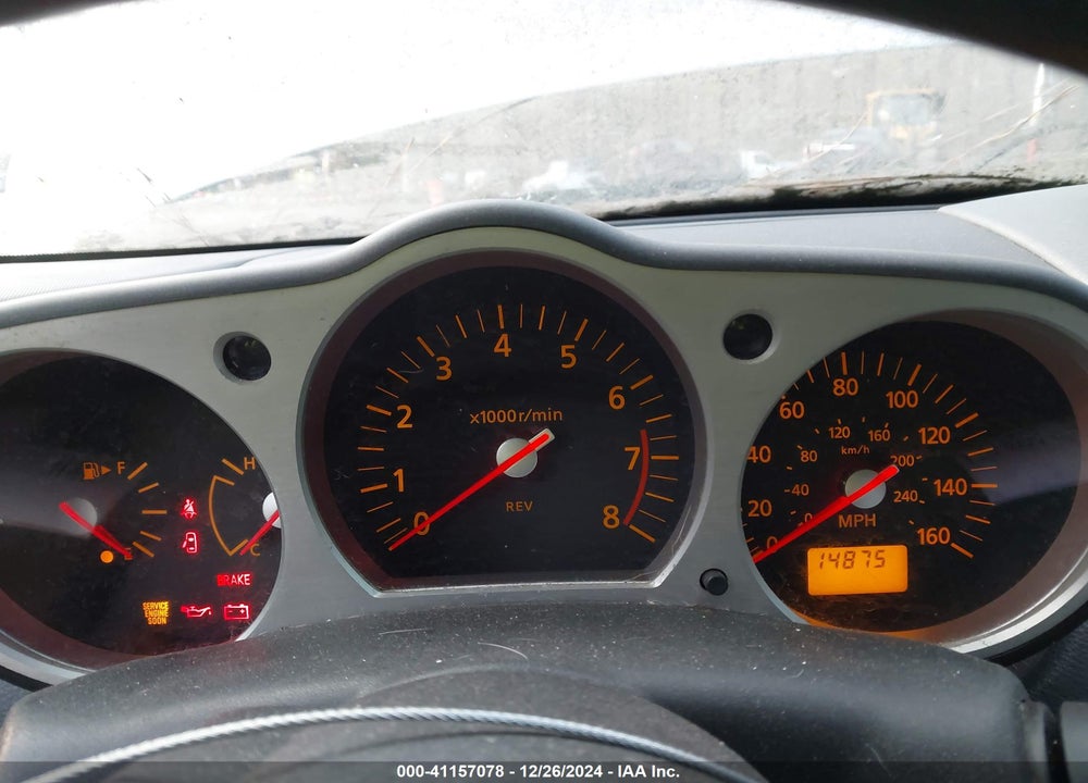 2003 NISSAN 350Z VIN: JN1AZ34D13T107878